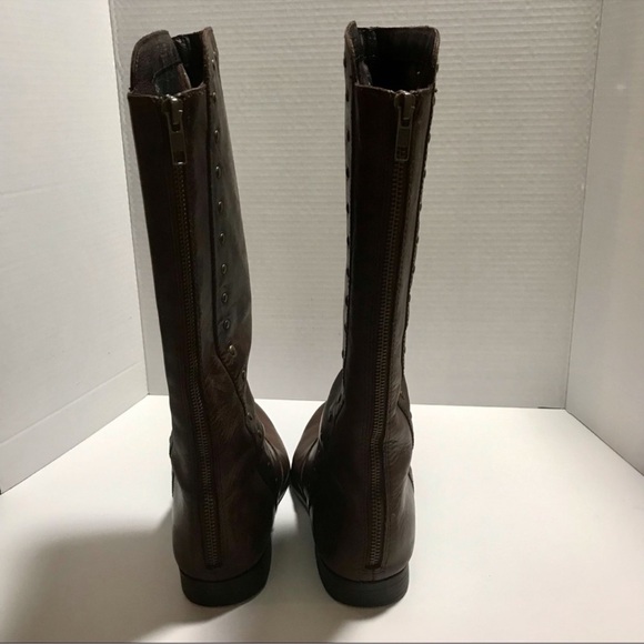 Born Larsen Genuine Leather Studded Riding Knee Boots - Picture 9 of 10